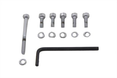 Keihin Carburetor Chrome Allen Screw Kit - V-Twin Mfg.