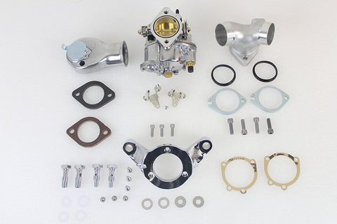 TT 1-7/8  Shorty Carburetor Kit Natural - V-Twin Mfg.