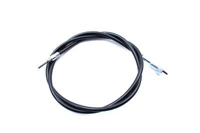 49  Black Speedometer Cable - V-Twin Mfg.