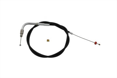 34.375  Black Throttle Cable - V-Twin Mfg.