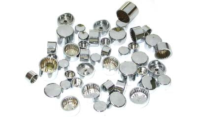 Wyatt Gatling Chrome Bolt Cap 126 Piece Cover Kit - V-Twin Mfg.