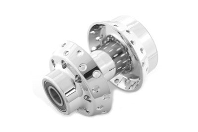 Chrome Front Wheel Hub with 25mm Bearings - V-Twin Mfg.