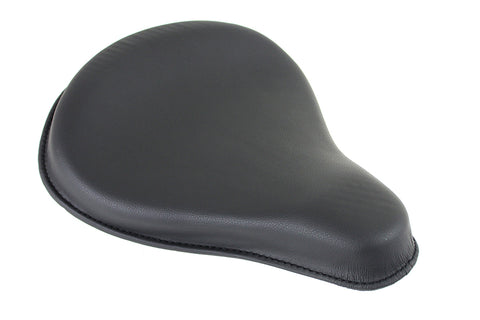 Replica Black Leather Solo Seat - V-Twin Mfg.