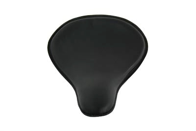 Black Leather Velo Racer Solo Seat - V-Twin Mfg.