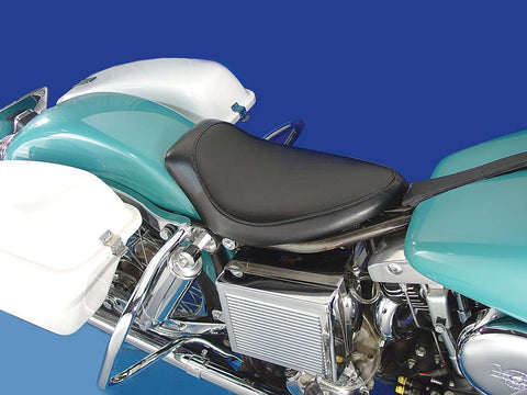 Black Vinyl Frame Mount Solo Seat - V-Twin Mfg.