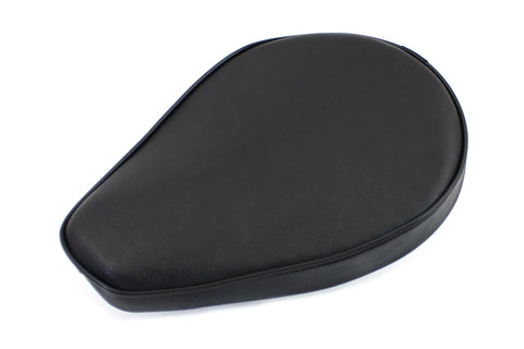 Black Vinyl Solo Seat - V-Twin Mfg.