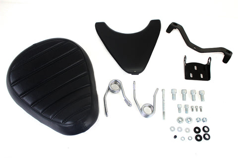 Spring Mount Bates Tuck and Roll Solo Seat Kit - V-Twin Mfg.