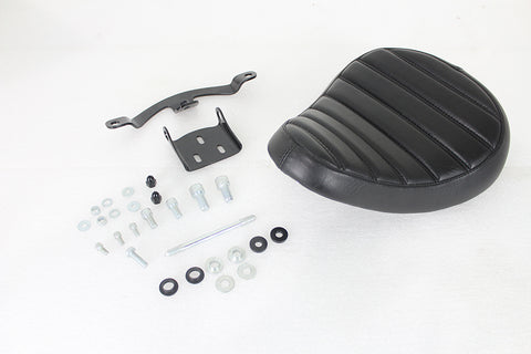 Solid Mount Bates Tuck and Roll Solo Seat Kit - V-Twin Mfg.