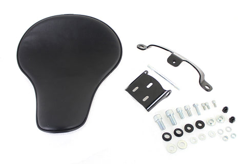 Solid Mount Bates Smooth Solo Seat Kit - V-Twin Mfg.