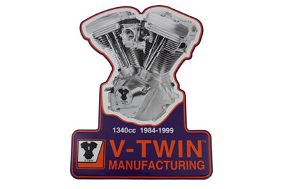 1340 Evolution Engine Plaque - V-Twin Mfg.