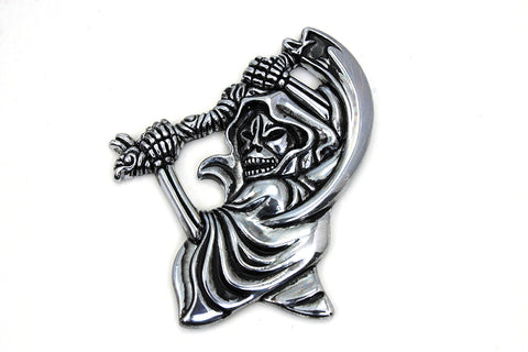 Pewter Grim Reaper Emblem - V-Twin Mfg.