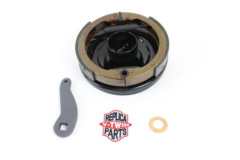 1936 Rear Brake Backing Plate Assembly Kit - V-Twin Mfg.