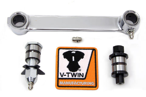 Chrome Front Brake Shackle Bar Kit - V-Twin Mfg.