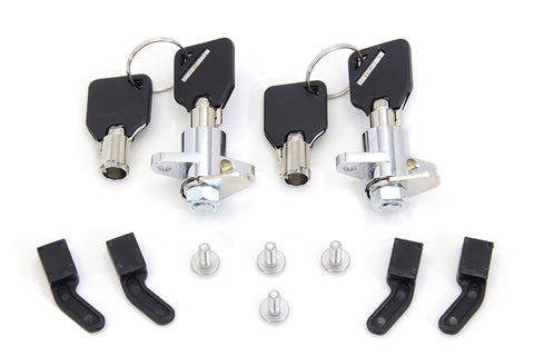 Saddlebag Lock and Key Kit - V-Twin Mfg.