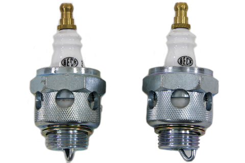 Replica 18mm Spark Plug Set - V-Twin Mfg.