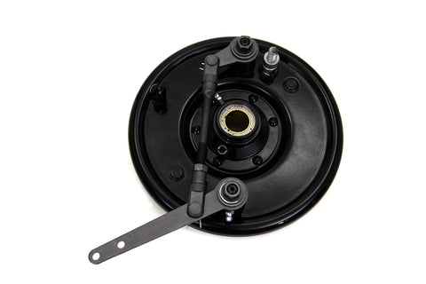 Dual Cam Brake Backing Plate Assembly Black - V-Twin Mfg.