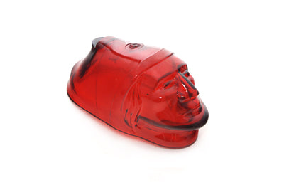 Indian Front Fender Lamp Lens Red - V-Twin Mfg.