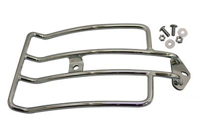 Wyatt Gatling Luggage Rack Chrome - V-Twin Mfg.