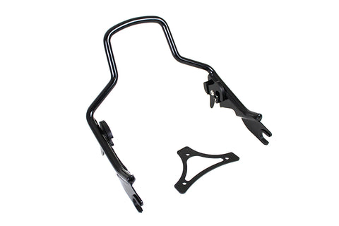 Shorty Detachable Sissy Bar Black - V-Twin Mfg.