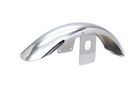 Front Fender Narrow Chrome - V-Twin Mfg.