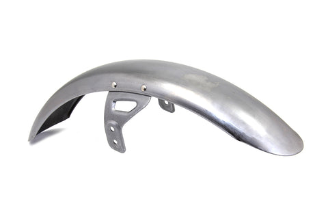 Front Fender Steel Raw Finish - V-Twin Mfg.