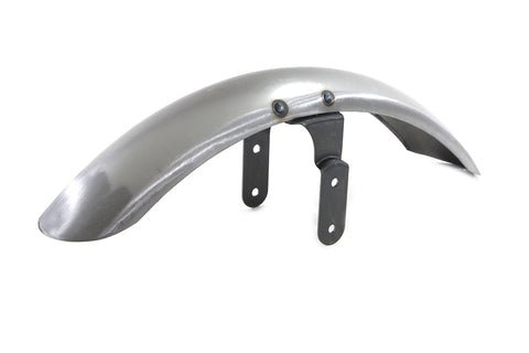 Front Fender Raw Steel - V-Twin Mfg.