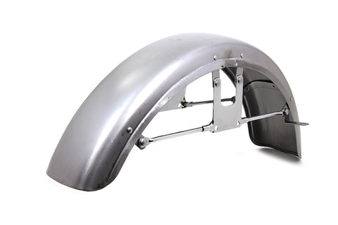 Replica Front Fender Raw Steel - V-Twin Mfg.