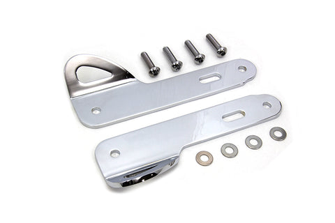 Chrome Tie Down Bracket Kit - V-Twin Mfg.