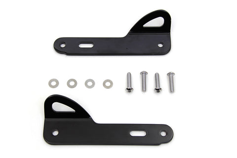 Black Tie Down Bracket Kit - V-Twin Mfg.