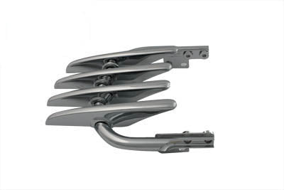 Wyatt Gatling Chrome Luggage Rack - V-Twin Mfg.