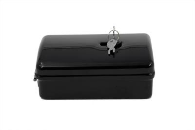 Rectangular Black Tool Box - V-Twin Mfg.