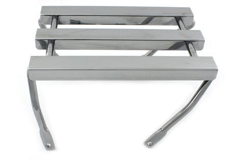 3 Channel Luggage Rack Chrome - V-Twin Mfg.