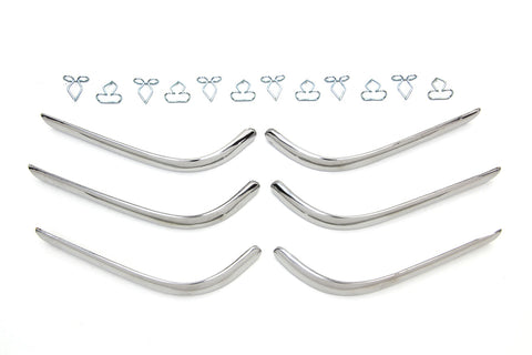 Replica Rear Fender Trim Set Sargent Stripe Style - V-Twin Mfg.