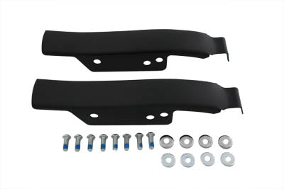Saddlebag Rear Filler Strip Set Black - V-Twin Mfg.