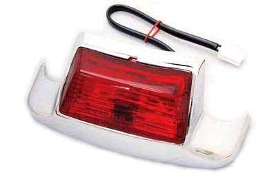 Rear Fender Tip with Bulb Type Lamp - V-Twin Mfg.