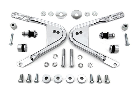 Detachable Docking Hardware Kit Chrome - V-Twin Mfg.