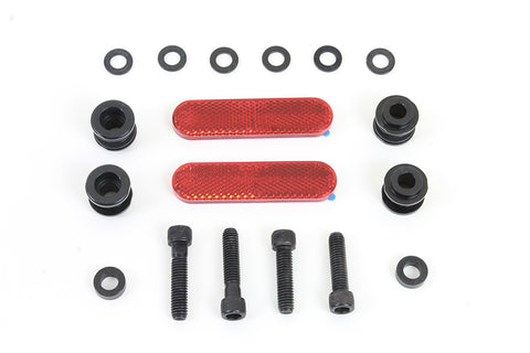 Docking Hardware Kit Gloss Black - V-Twin Mfg.