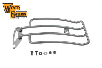 Wyatt Gatling Chrome Contour Luggage Rack - V-Twin Mfg.