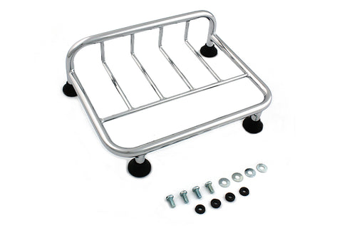 Chrome Touring Luggage Rack - V-Twin Mfg.