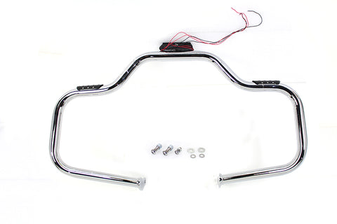 Chrome Front Turn Signal Highway Bar - V-Twin Mfg.