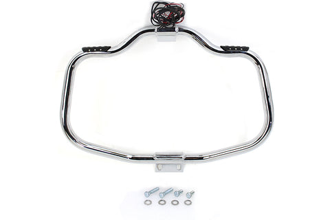 Chrome Front Turn Signal Highway Bar - V-Twin Mfg.