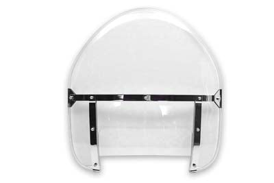 Replica Assembled Clear Windshield - V-Twin Mfg.