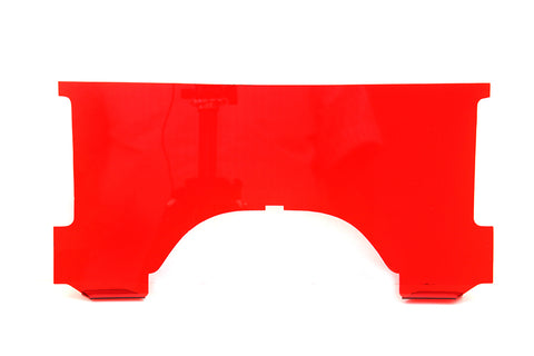 Adjustable Windshield Red Lower - V-Twin Mfg.