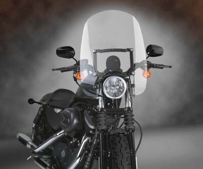 Spartan Quick Release Windshield Clear - V-Twin Mfg.