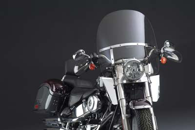 Switchblade Detachable Clear 2-Up Windshield - V-Twin Mfg.