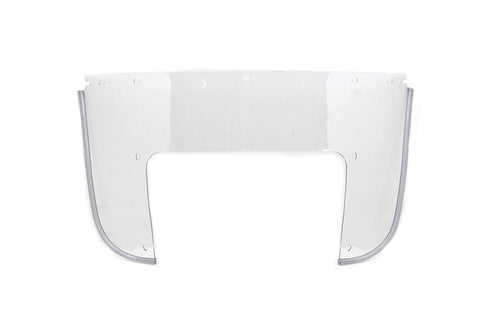 Beaded Lower Windshield Clear - V-Twin Mfg.