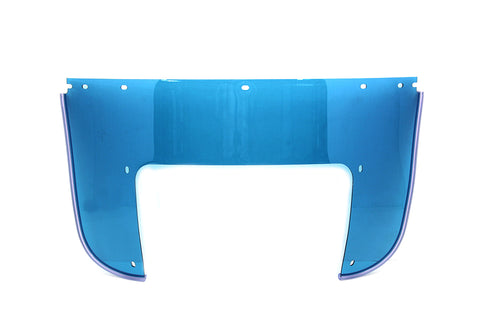 Beaded Lower Windshield Blue - V-Twin Mfg.