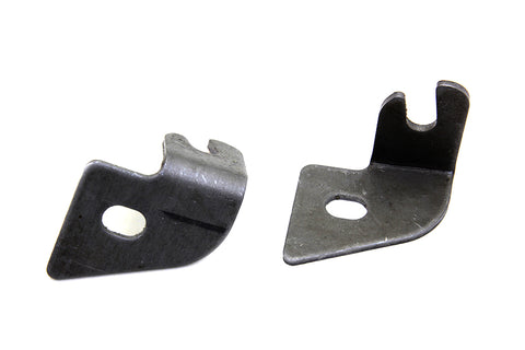 Lower Tank Mount Tab Set Raw - V-Twin Mfg.