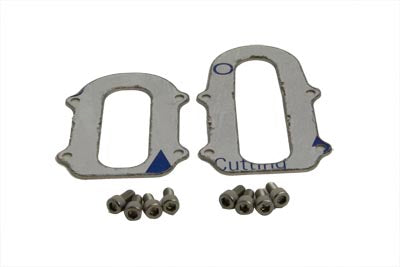 Polished Stainless Steel Rear Axle Protector Plates - V-Twin Mfg.