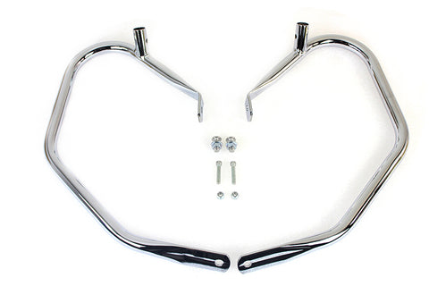 Chrome Comfort Style Rear Engine Bars - V-Twin Mfg.